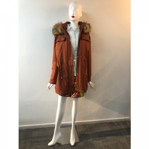 Hölgyek kapucnis kabátja RLWPC0045