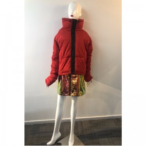 Hölgyek Magas galléros pufferkabátja RLWPC0053