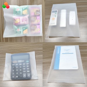 Testreszabott méretű többfunkciós táska vízálló 100% biológiailag lebontható kukoricakeményítő műanyag ruhadarab popsicle csomagoló pecsét táska