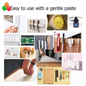 Promóciós divatos, többfunkciós, mosható, többször használható, eltávolítható, kétoldalas, erős tapadógél tapadású, mágikus nano szívószalag