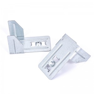 OEM sarokban horganyzott fém acél tartókeret