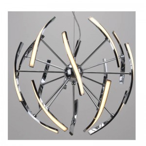 LED függő lámpa alumínium csíkkal