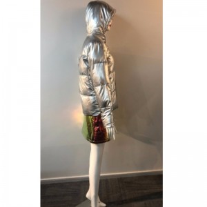 Hölgyek ezüst fém koffer RLWPC0049