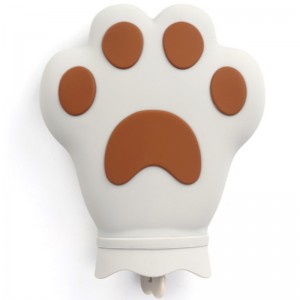 Szilikon forróvizes zsák mini robbanásgátló gyapjú bársonyos meleg kézitáska