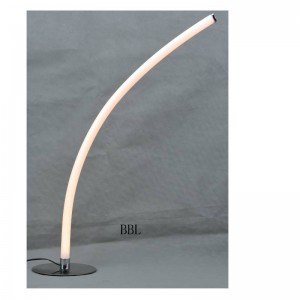 LED asztali lámpa akril ívcsővel