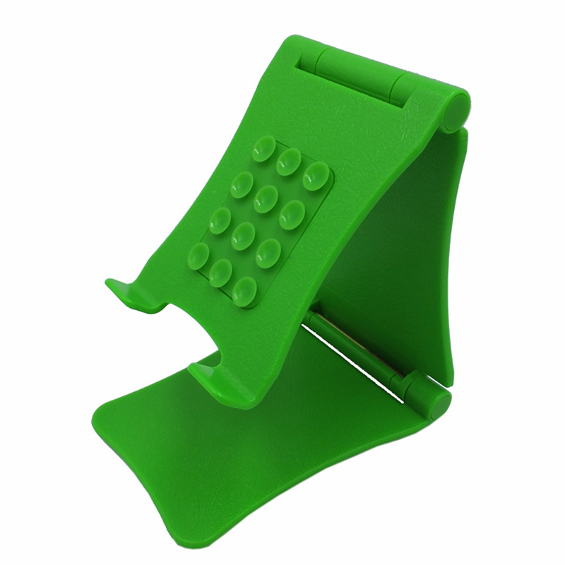 Zöld állítható, összecsukható szilikon telefontartó