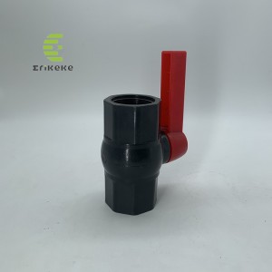 Nagynyomású műanyag gömbcsapok ivóvízhez