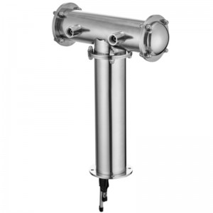 T alakú sörtorony sínes acéllal