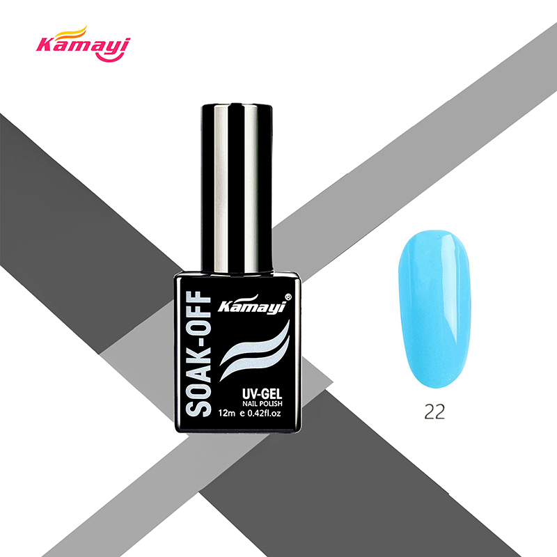 Kamayi Nail Products ingyenes minta Uv gél körömlakk fekete üveg 12ml géllakk