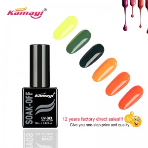 Kamayi 72 Colors12ml, Uv Gel körömlakk nagykereskedelem Uv Gel Polish