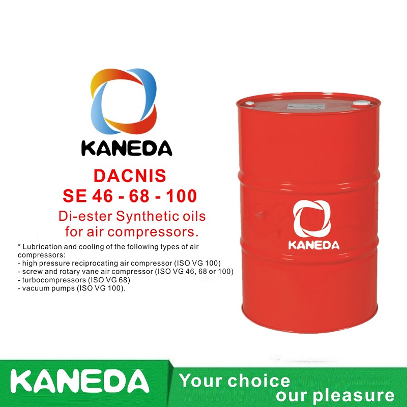 KANEDA DACNIS SE 46 - 68 - 100 Di-észter Szintetikus olajok légkompresszorokhoz.