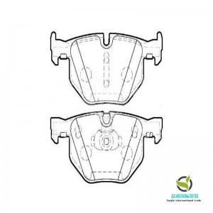 Fékbetétek (OE: 34 21 6 776 937)