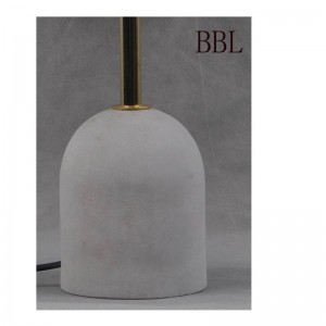 Nagyfeszültségű LED-es asztali lámpa beton talppal