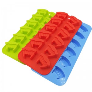 12 Vicces létező forma Szilikon csokoládé forma