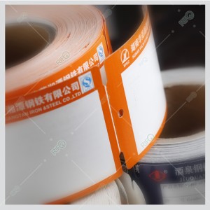 Acél rúd függőleges címke, Vas rúd függő címkék magas hőmérsékletű függő címke