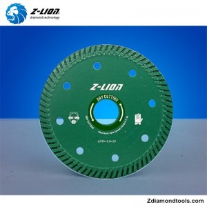 Kína szárazon vágott gyémánt penge kőcserepek vágásához