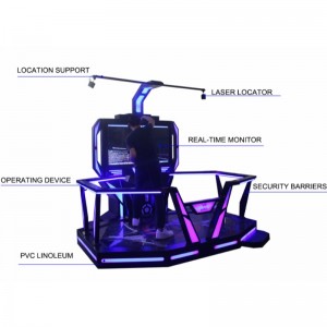 HTC gyalogos tér Interaktív lövöldözés \/ ökölvívás \/ Saber Beat Game Simulator