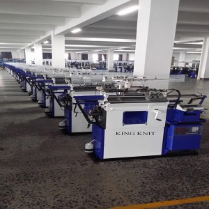 Új állapotú gyári varrat nélküli kesztyű-kötőgép