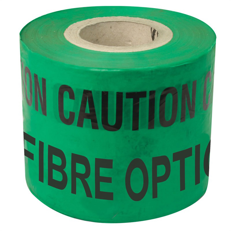 Testreszabhatja a PVC / PE földalatti kábel figyelmeztető figyelmeztető szalagjelölőjét a barikád szalagot
