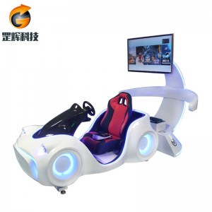 VR versenyautó Globális forró eladó vidámpark felszerelés háromtengelyes