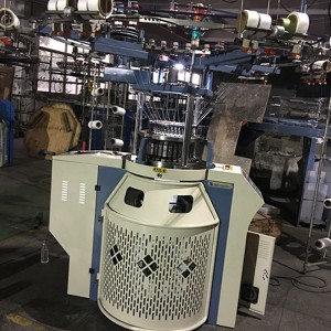 Tajvani beszállító kis átmérőjű Jacquard varrat nélküli lábbal kötőgép