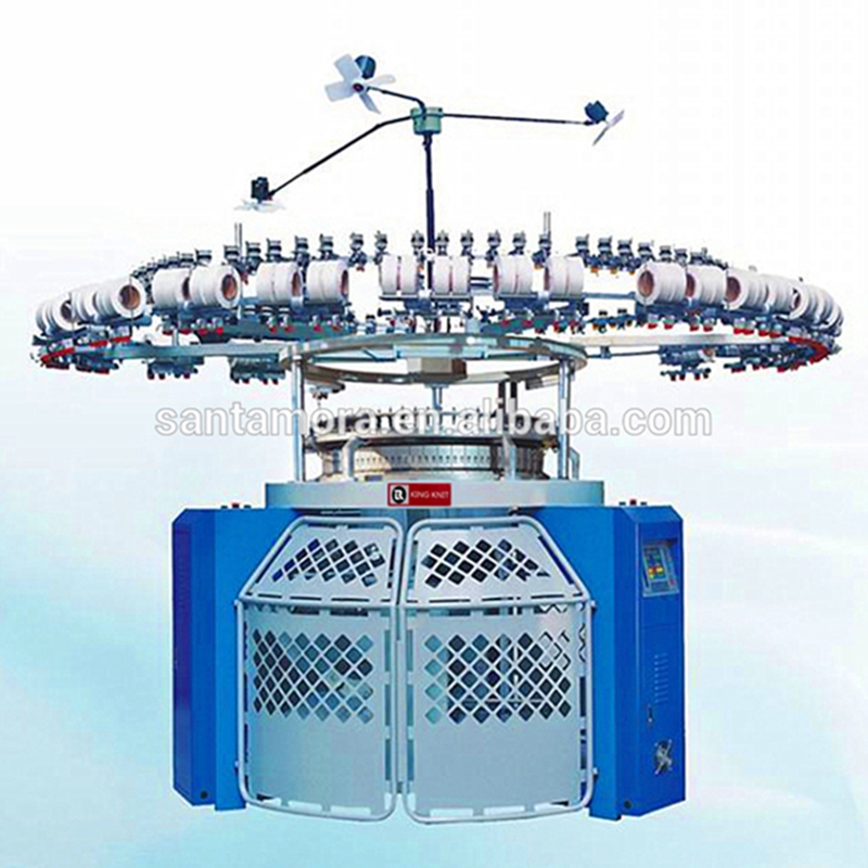 Számítógépes nagysebességű Jacquard körgyűrűs Szőnyegkötő Gép