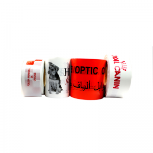 Magas minőségű, PE-mentes minta nagykereskedelme Óvatosan a biztonsági szalaggal