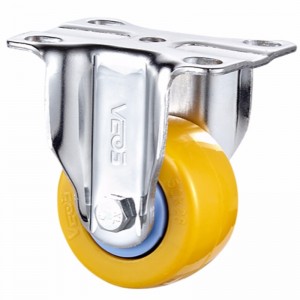 Könnyű vámtétel + –Krómozott burkolat narancssárga TPE kerékkel