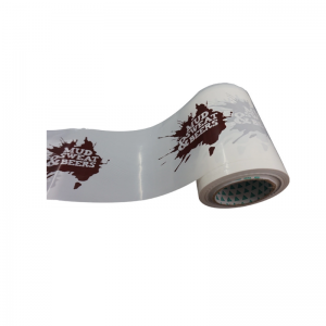 A VÁMVID biztonsági szalagvédője Vigyázat PE figyelmeztető szalag