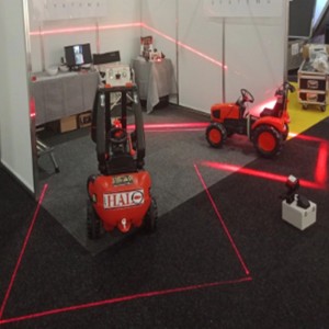 Forklift Laser Red/ Blue Zone Light