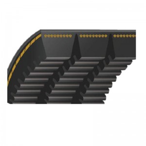 OFT nyers szélű, fogazott gumi ékszíj