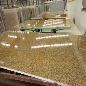 G682 rozsdamentes sárga gránit lap