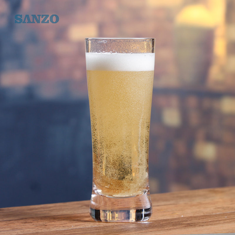 Sanzo 150ml lányos üveg sörpohár színes söröskorsó ólommentes söröspoharakkal, logóval