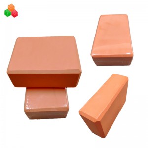 Gyári ellátás kiváló minőségű memória eva blokkok dombornyomott logó OEM jóga gyakorló blokk öko nyomtatás hab fot egészségügyi képzés