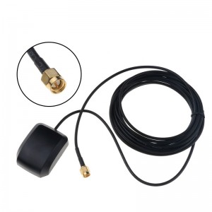 Autós GPS-vevő SMA Conector 3M kábel GPS-antenna