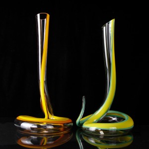 Sanzo nagykereskedelem Kézzel készített üvegáruk gyártója Egyedi üveg pohár vörösboros sütő \/ Flagon 1200ml \/ 40oz 900031