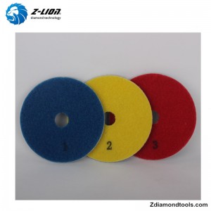 ZL-123S 4 INCH gyémántgyanta polírozó párnák kőszerszámhoz