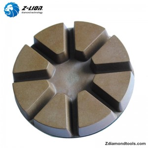 ZL-16A 3 hüvelykes gyanta hibrid gyémánt párnák betonhoz