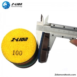 ZL-16KA gyanta nedves beton polírozó párnák padló polírozó gépekhez