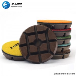 ZL-16KA gyanta nedves beton polírozó párnák padló polírozó gépekhez