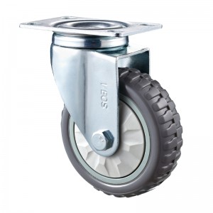 Közepes igénybevétel - krómozott ház szürke Diamand TPE kerékkel