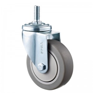 Közepes igénybevétel - krómozott ház szürke Diamand TPE kerékvel01