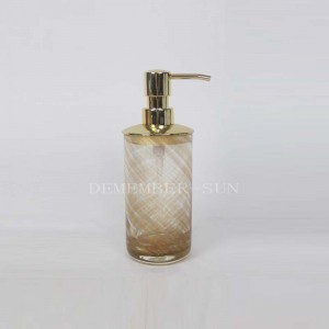 üveg fürdőszobai kiegészítők fém szivattyúval