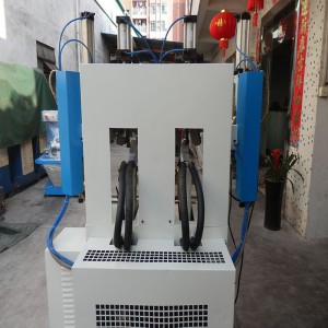 Cipőkészítő két hideg és két hővel működő hátsó rész formázó gép