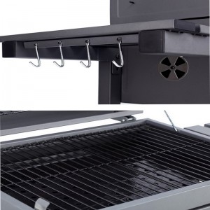 Bevásárlókocsi szén BBQ Grill SC-T036
