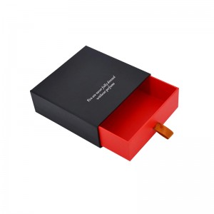 Egyedi klasszikus, két színű fiókos ajándékdoboz