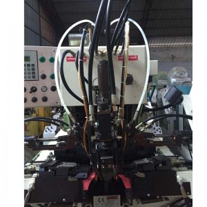 Használt Schoen sandt 6400CC cipő sarok ülés és oldalsó tartósságú gép.