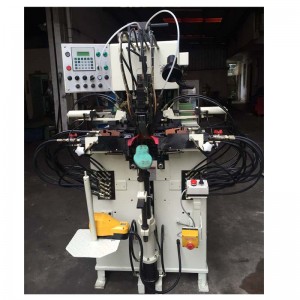 Használt Schoen sandt 6400CC cipő sarok ülés és oldalsó tartósságú gép.