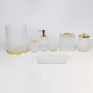 Szemmel látható hatás Frost Üveg fürdőszoba tartozékok