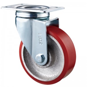 Közepes igénybevétel - krómozott ház red3 TPE kerékkel